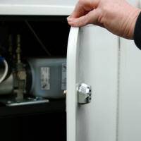 RV panel lock